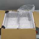 Sorbus Large Clear Storage Drawers (2 Pack)  Stackable Pull-Out Storage Bins with Handles, Slide Out Organizer Drawers for Pantry, Fridge, Kitchen  Stackable Acrylic Storage Bins