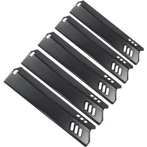 Grill Heat Plate for Dyna-Glo Grill Parts DGF493BNP DGF510SBP DGF510SSP, Porcelain Burner Covers for Backyard BY13-101-001-13, BY14-101-001-02, BY15-101-001-02 Uniflame GBC1059WB 15 Inch (5 Pack)