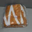 Boho Sofa Cover for Couch and Loveseat - Soft Chenille Furniture Protector for Dogs, 3 Cushion Couch Throw Cover, Pet Furniture Protector - Thick and Washable (Large:71"x118", Tassel Orange)