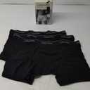 Calvin Klein Mens Cotton Classics 3-Pack Boxer Brief (XX-Large) Black