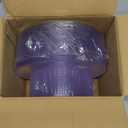 PULOTE 100Pieces Clear Plastic Plates - Premium Heavyweight Plastic Clear Disposable for Wedding&Party Include 50 Dinner & 50 Dessert/Salad Plates