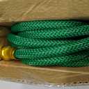 15FT Heavy Duty Garden Hose, Non-Expandable Flexible Kink-Resistant Water Hose, High-Density Fabric, Leak-Proof Metal Connector for Patio Lawn Car Wash