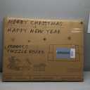 Jigsaw Puzzle Board 1500 Pieces, 2-in-1 Tilting and Rotating Puzzle Board with Drawers and Cover, Wooden Portable Puzzle Board for Adults, Board Game Table for All Ages