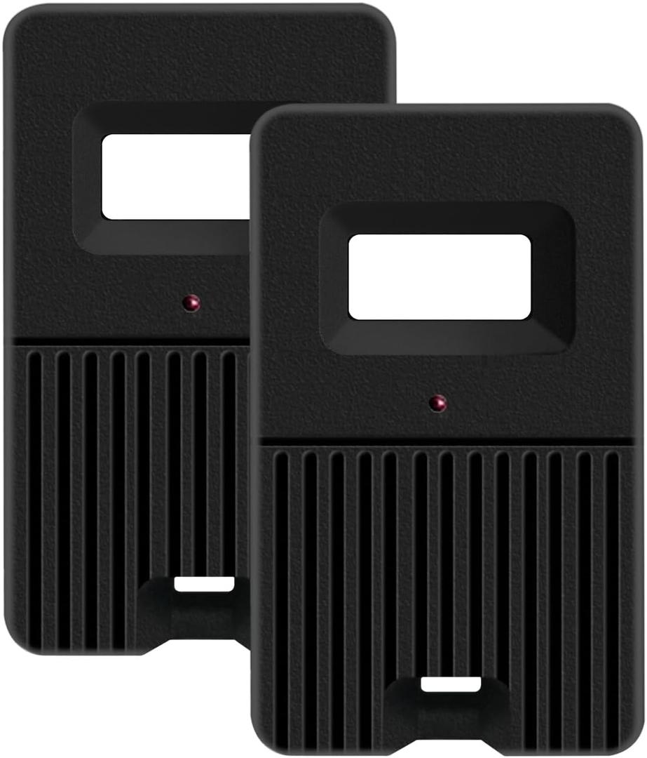 2-Pack 8 Dip Switch Linear Delta 3 Gate Garage Door Opener Remote 310MHZ