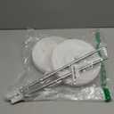 Voircoloria Balloon Stand Kit Set of 2, 7FT Adjustable Height Balloon Column Kit for Floor with Metal Telescopic Pillar for Halloween Thanksgiving Day New Years 2025 Gender Reveal Party Decorations