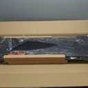 5 Tier Wall Shelf Unit,Vertical Column Shelf Floating Storage Home Decor Organizer,Display Floating Shelf for Bedroom, Living Room,Vanity -2 Pcs(Black)