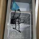 EUHOMY 12 Volt Refrigerator, 59QT(55L) Electric Cooler, 12V Fridge APP Control, 12V Cooler -4~68, Portable Freezer 12/24V DC 100-240V AC for Camping, Travel, Truck, Home