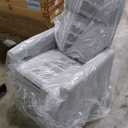 Delta Children Blair Slim Nursery Glider Swivel Rocker Chair, French Gray