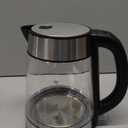 Speed-Boil Electric Kettle For Coffee & Tea - 1.7L Water Boiler 1500W, Borosilicate Glass, Easy Clean Wide Opening, Auto Shut-Off, Cool Touch Handle, LED Light. 360° Rotation, Boil Dry Protection