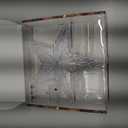 Christmas Tree Topper Star Warm White Light Christmas Tree Decor for Christmas Holiday Home Fit for General Size Xmas Tree, 8.7 Inch