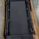 Walking Pad with 12% Incline, Under Desk Walking Pad Treadmill with Handle Bar & Removable Desk Workstation, 3 in 1 3.5HP Foldable Treadmill 300lbs Capacity for Home Office with Remote Control (Orange)