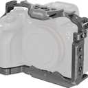 SmallRig HawkLock Quick Release Cage for Sony A7R V/ A7 IV/ A7S III/ A7R IV/ A1, Camera Cage with Cold Shoe/ NATO Rail/ Quick Release Plate for Arca, Full Access & Anti-Scratch Design - 4481