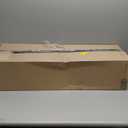 Moen Matte Black Adjustable 57 to 60-Inch Double Curved Shower Rod, Permanent Wall Mounted Shower Curtain Rod, DN2141BL