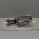 4 Pcs Gardening Soil Sifter, 5" W-Shape Garden Sieve Sifter with Handle (2/2.8/3.8/5 mm Mesh), Portable Gardening Sifter for Gradening Sand Soil Dirt Compost