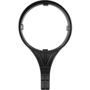 Heavy Duty Water Filter Wrench (6.38" Max Inner Diameter), Durable Water Filter Wrench for Big Blue Style Filter Housings, Big Blue Filter Wrench Compatible with 4.5"x10" or 4.5"x20" Cartridges (1-pack Black)