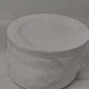 100PCS White Plastic Plates-10.25inch Disposable Dinner Plates-Premium Party&Wedding Plates