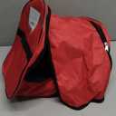 Christmas Light Storage Bag, Heavy Duty 600D Fabric with Reinforced Handle, 3 Reels Stores up to 375 Ft of Mini Lights & Extension Cords, Waterproof & Anti-tear Christmas Storage Bag for Holiday, Red