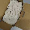 MIULEE Velvet Throw Pillow Covers 20x20 inch, Pack of 2 - Cream White, Soft Solid Decorative Pillow Covers Cushion Cases Modern Luxury Home Decor for Spring Couch Sofa Bedroom Livingroom