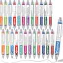 24 Pcs Pharmacy Pens Gifts for Nurse Pharmacist, Funny Drug Retractable Ballpoint Pens, Nurses Week Gifts Bulk, Nurse Medical Pens Pharmacy Tech Technician Graduation Gift Accessories for Women Men