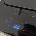 DEIME Air Fryer 3 Qt, Small Airfryer Digital Space Saving Compact, Bake, Reheat, Roasts for Quick Easy Meals, Mini Compact & Quiet, Nonstick & Dishwasher Safe Basket (Black)