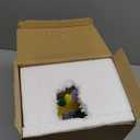 Tiki Bar Decor Solar Tiki Statues with Swim Ring, Outdoor Solar Tiki Statues Garden Tiki Decor with Solar Decorative Light for Porch Patio Summer Pool Yard, Lawn Ornament Figurine Gift for Tikis Lover