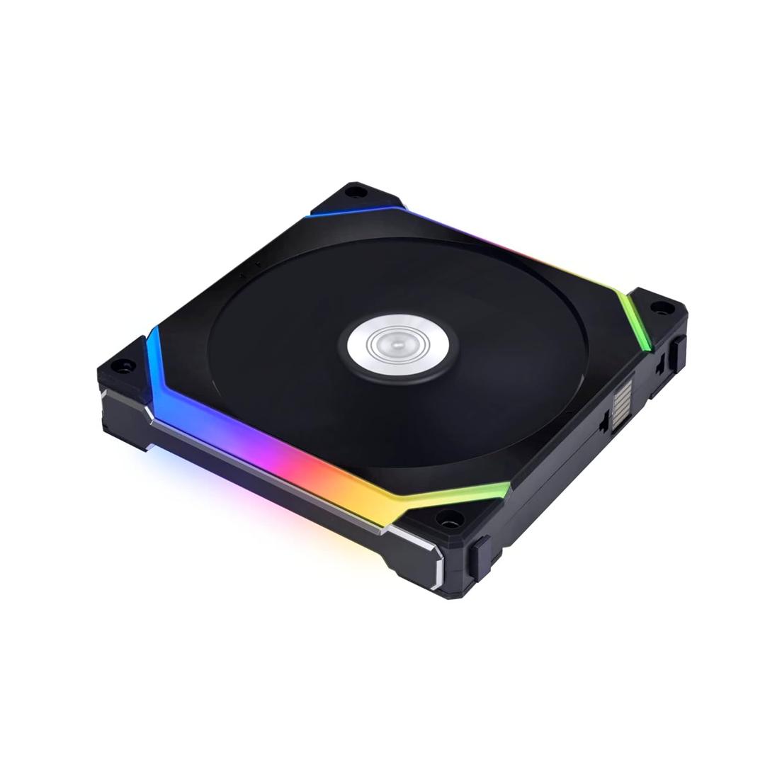 Lian Li UNI Fan SL140 V2 RGB Black Single Pack Without Controller (Compatible with Lian Li SL120 V2 3 Pack only) - UF-SL140V2-1B (V2)