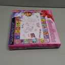 Toddlers Toys Water Doodle Mat: 48 X 32 Inch Large Mess Free Coloring & Drawing Mat - Instant Drying - Kids Educational Toys for Girls Age 3-5 Home Activities - Birthday/Christmas Gifts for Girls Boys