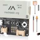 Wio Tracker L1 E-ink Development Board - with 2.13" Large Display SX1262 nRF52840 for Ar duino Meshtastic LoRa, BLE 5 GPS GNSS, Support Battery Type-C and Solar Charge (2.13" E-ink Display)