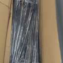 Fence Post Anchor 4''x4'', Heavy Duty Metal Fence Post Anchor Ground Spike 36''x4''x4'' for Fence, Mailbox, Bird feeder, Decking, Banner, with The Black Powder Coating Cover on The Surface (Set 8)