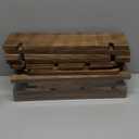 2Pcs Wooden Cupcake Stand - 4 Tier Cupcake Display Stand, Rustic Tiered Display Stand, Tool Free Installation Cupcake Stand for Birthday Party Decoration Supplies