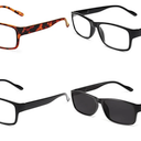 Gaoye Reading Glasses Men/Women, Eyeglasses, Blue Light Readers for Men/Women, Computer Eye Glasses, Cheaters, +1.0