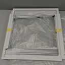 LBG Products Window Air Conditioner Side Panel and Frame Set,AC Accordion Filler Kit,Fits Most 5000BTU Window Air Conditioners