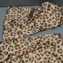 Silky Satin Toddler Pillowcases Pack of 2, 13x18 Inches Cheetah Print Travel Pillowcases with Envelope Closure, Small Kids Pillow Cases Covers, Gold Leopard