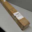 LazBlinds No Drill Bamboo Roman Shades, 39" W x 48" H, Malay Umber