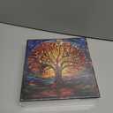 Mosaic Tree of Life Jigsaw Puzzles 1000 Pieces, PICKFORU Colorful Stained Glass Puzzles for Adults, Impossible Hard Plant Art Theme, Challenging for Adults