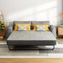 4 Inch Sofa Mattress Queen Size, Memory Foam Mattress for Sleeper Sofas/Pull Out Couchs/Daybeds/RVs/Boats & Guest Rooms, Fiberglass-Free & CertiPUR-US Certified Bed Replacement