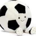 Jellycat Amuseables Soccer Ball Stuffed Toy, 12 inches - Soccer Ball Plush Gift for Sports Fans