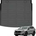 Auxko All Weather Cargo Liner Fit for Honda CR-V(Include Hybrid) 2023 2024 2025 Upper Position TPE Rubber Trunk Mat CRV Accessories All Season Guard Odorless Anti-Slip Cargo Mat Black (upper cargo mat 23-25 include hybrid)