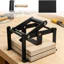 Linocut Printing Hand Lever Press Machine, A5 Linocut Press Machine, with Rubber Roller & Felt Pad, Fit for Linocut Printing, Woodcut Printing, Letterpress, Rubber, Cardboard, Cork Printing