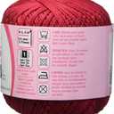 Coats Crochet - 182.0006 Fashion Crochet Thread, 3, Scarlet