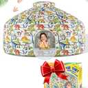 Skywin Dino Dome Dig Air Tent for Kids with Door (77” x 50”) Builds in 30 Seconds, Toddler Tents Indoor for Imaginative Play, Kids Forts Indoor Playhouse, Christmas or Birthday Gift (Fan Not Incl)