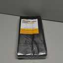 Black Plastic Table Cloth Rectangle Table 15 Pack, 54''108'' Tablecloth for 6ft Tables, Table Cloth for Disposable Use, Table Cover for Holiday Party, Gathering