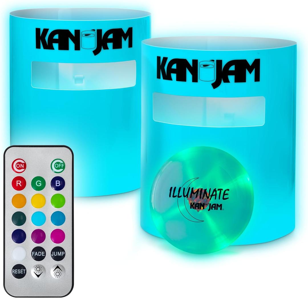 Kan Jam Disc Toss Game - American Made Outdoor Game for The Backyard, Beach, Park, Tailgates - Original, Illuminate, Pro, Travel Edition, and Carry Bag Only, Medium