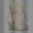 No. 918 Mallory Sheer Voile Rod Pocket Curtain Panel, 59" x 84", White