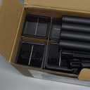 Solar Pathway Lights Outdoor, 8 Pack Bright Solar Lights Outdoor, Auto On/Off, IP65 Waterproof Solar Garden Lights Solar Powered Landscape Lighting for Yard Patio Walkway Driveway Pathway (Warm White (Cuboid))