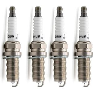 4 PCS TORCH KH5RTIP-11 Spark Plug Replace for DENSO 3417/SK16HR11 Spark Plug, for NGK ILFR5T11 96779 Compatible With TOYOTA RAV4 BASE 2009-2012 2.5L/2494cc, OEM
