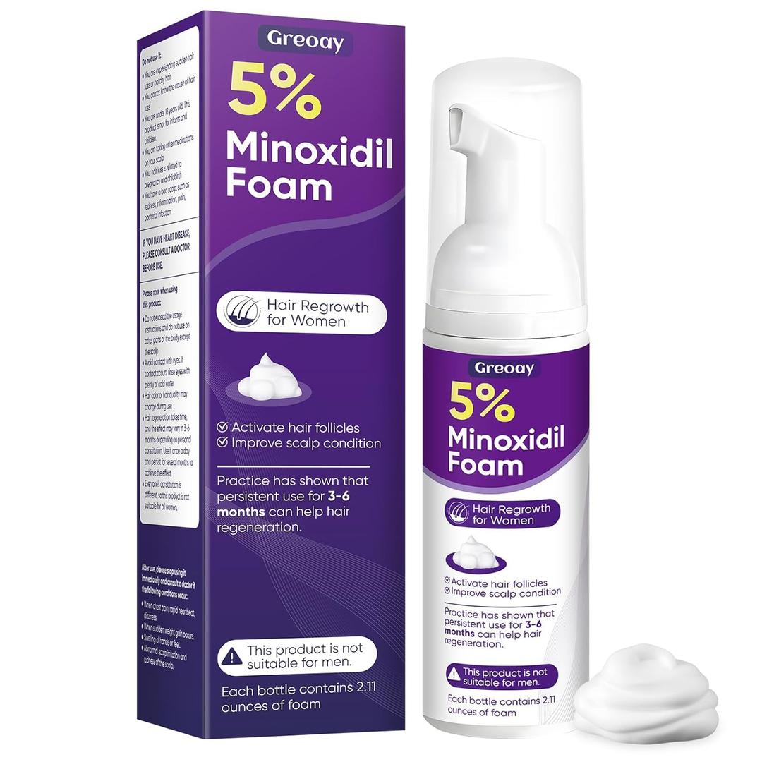 5% Minoxidil Foam for Women