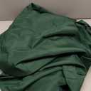 Rectangular Umbrella Canopy Replacement 6 Ribs, Fade Resistant Replacement Umbrella Canopy, Heavy Duty Polyester Fabric Outdoor Shade Canopy Cover for Market Table Cantilever Parasol Top Cover(Green)