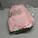 Realspring Inflatable Bean Bag Chairs Outdoor Blow up Camping Chairs Inflatable Lazy Sofa Folding Portable Bean Bag Loungers Couch for Movie Night (Light Pink,2 Pcs)