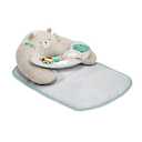 Ingenuity Cozy Prop 4-in-1 Sit Up & Prop Activity Mat, Portable & Easy-Fold, Tummy Time Play, Includes 5 Nature-Inspired Sensory Baby Toys, For Age Newborn +